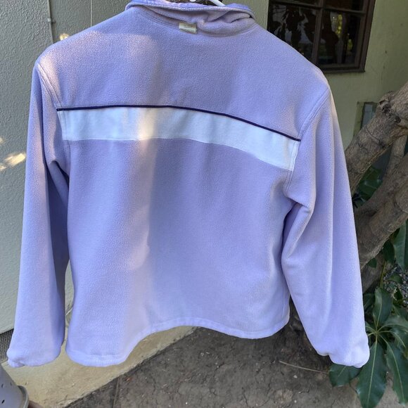 Girls Reversible Purple Jacket Size Large (12-14) - Picture 6 of 14